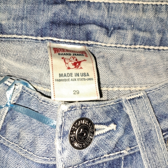Sz 29 True Religion "World Tour" Jeans | Straight - Picture 3 of 8